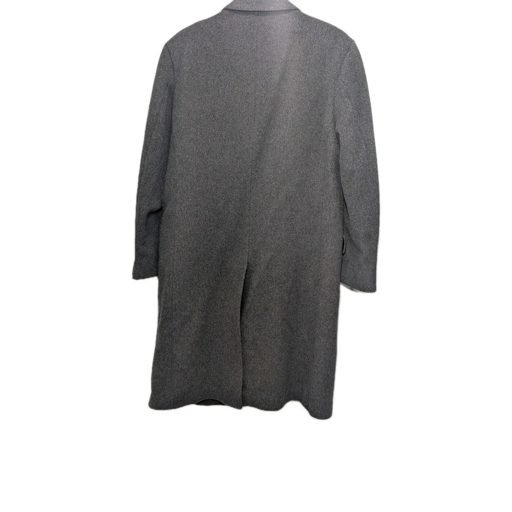 Raleighs Atwood cashmere wool coat size 42 Reg Gray Fabric Made In England  Mens